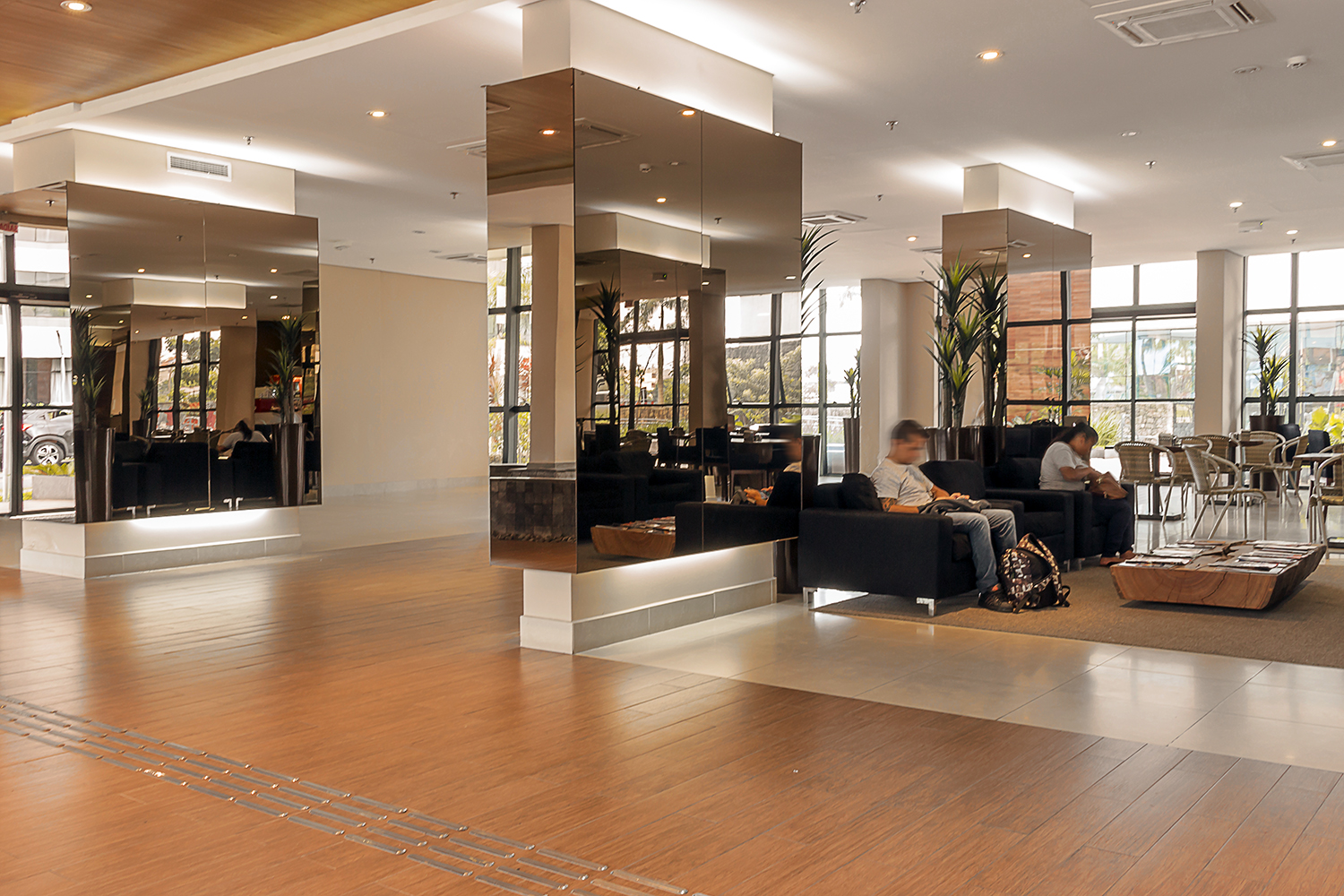 Fotografia de arquitetura - saguão